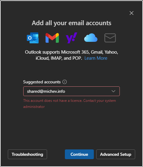 How to add a shared mailbox as additional account in the New Outlook 7