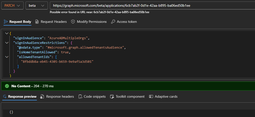 Control which tenants can access your Entra ID integrated applications
