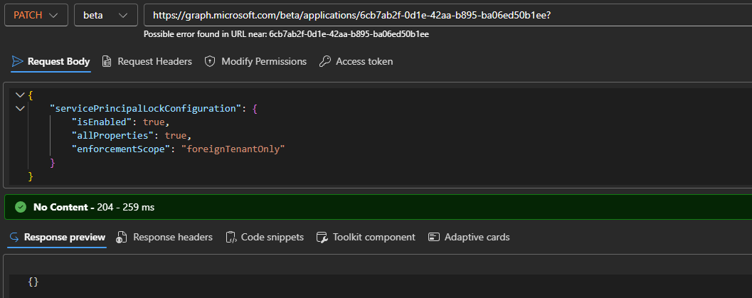 App instance property lock gets a scoping mechanism (and some other updates)