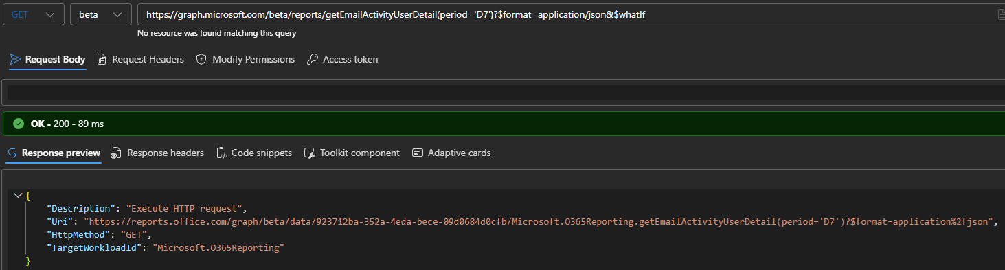 PSA: New endpoints for the Microsoft 365 reporting datamart (and new reports) 2 ReportingEndpoints1